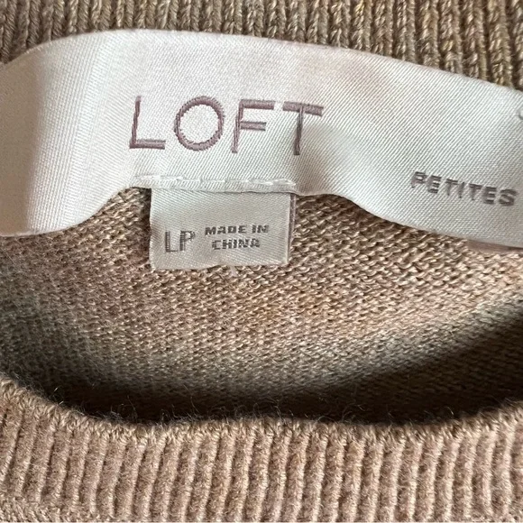 Tan Sweater with Dog Design by Loft - Picture 4 of 5